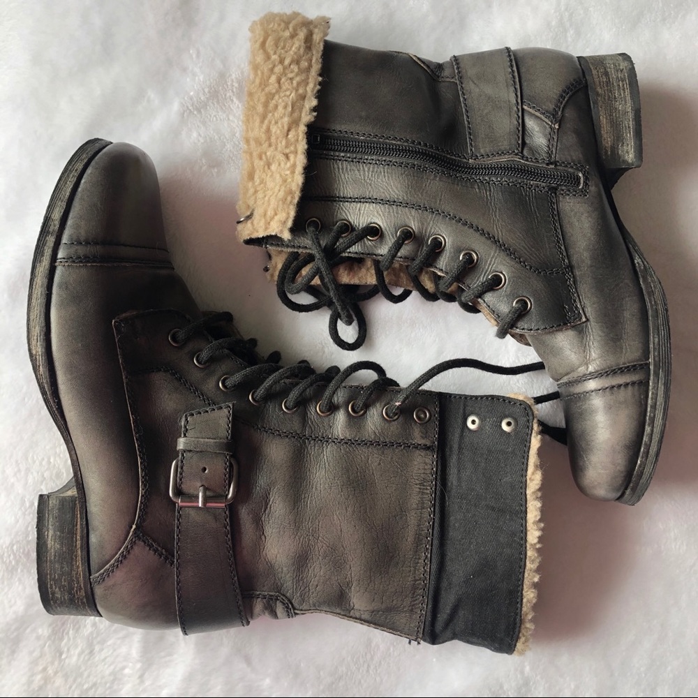 Aviator Style Chic Combat Boot - image 2